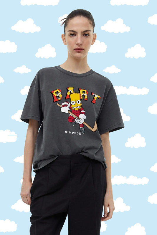 Unisex Oversized  SIMPSON  T-Shirt
